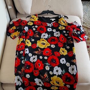 Poppy Peek Shoulder dress!!